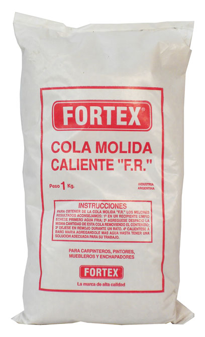 Cola Carpintero Molida Caliente Fr 1kg – Fortex – Mayorista Web